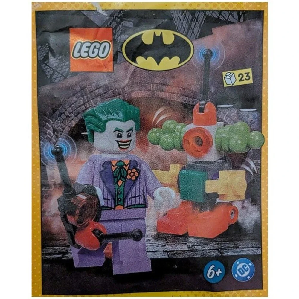LEGO DC The Joker with Robot Paper Bag 212505 (SEALED)